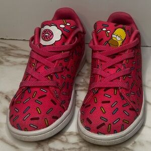 Adidas x The Simpsons Stan Smith J 'Donut Sprinkles' - Size 7K - Lightly Used